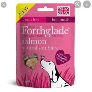 Forthglade natural salmon soft bites