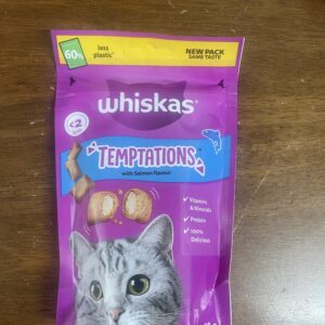 Whiskas temptations salmon