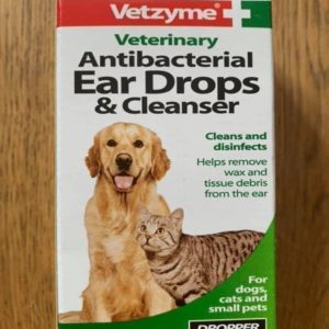 Vetzyme antibacterial ear drops