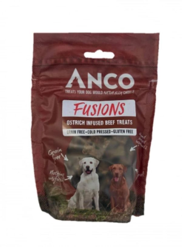 Anco ostrich and beef fusions