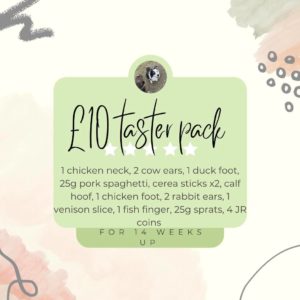 £10 taster pack