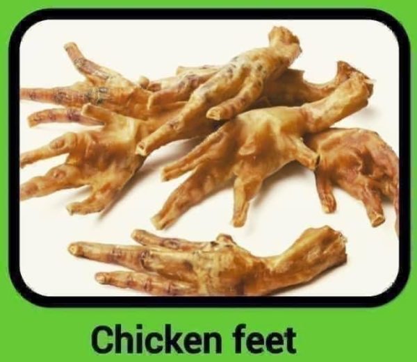 Individual chicken foot