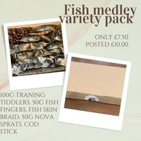 Fish medley variety pack