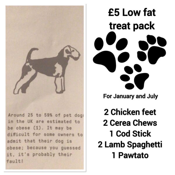£5 low fat treat pack for June