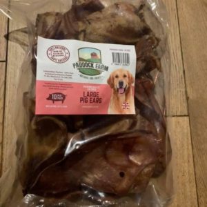 Large pig ears pack of 10