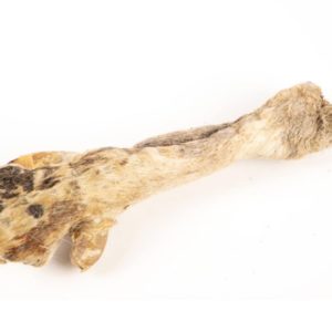 Rolled beef skin with hair