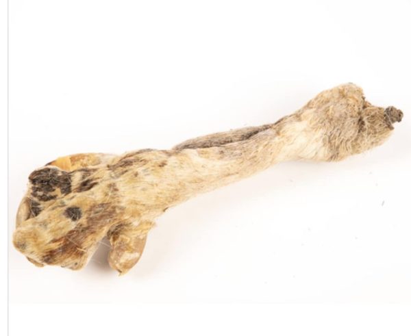 Rolled beef skin with hair