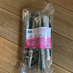 Salmon flatties per 100g