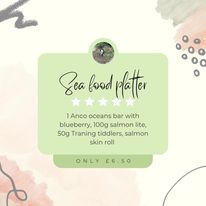 Sea food platter pack
