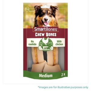 Smart bones beef medium bones (pack of 2)