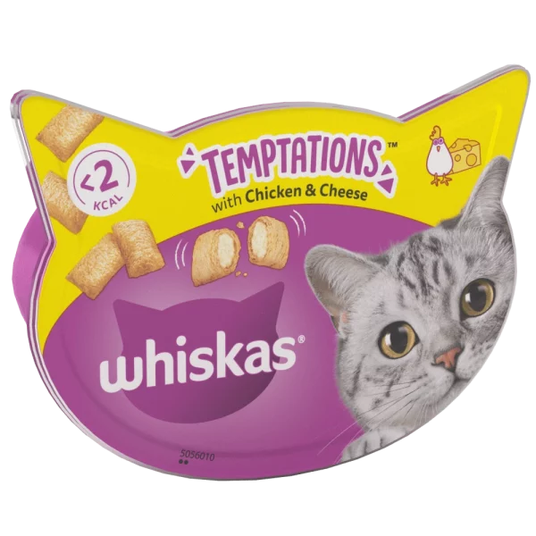 Whiskas temptation chicken and cheese