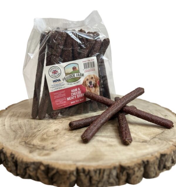 Ham and cheese 8inch sausages ( meaty sticks)