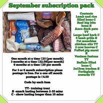 September subscription pack