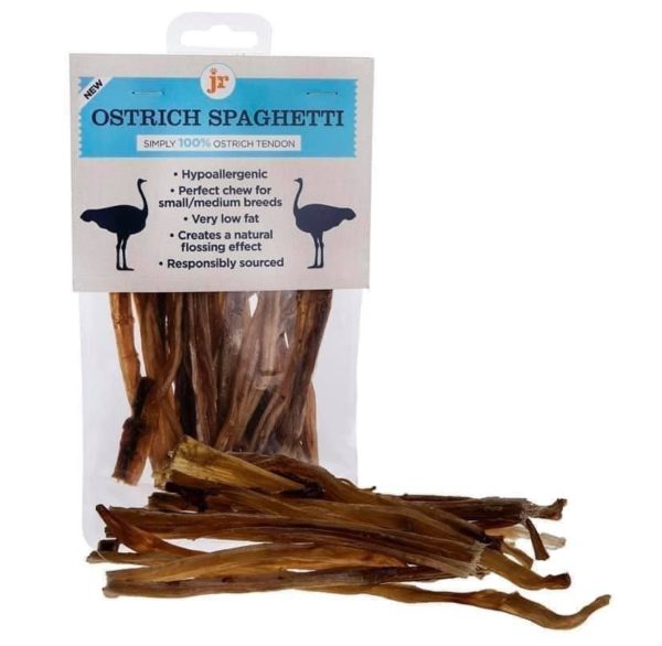 JR ostrich spaghetti