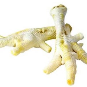 Puffed chicken feet per 100g