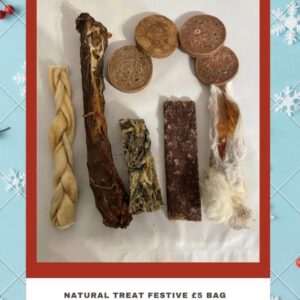 Natural treat festive bag