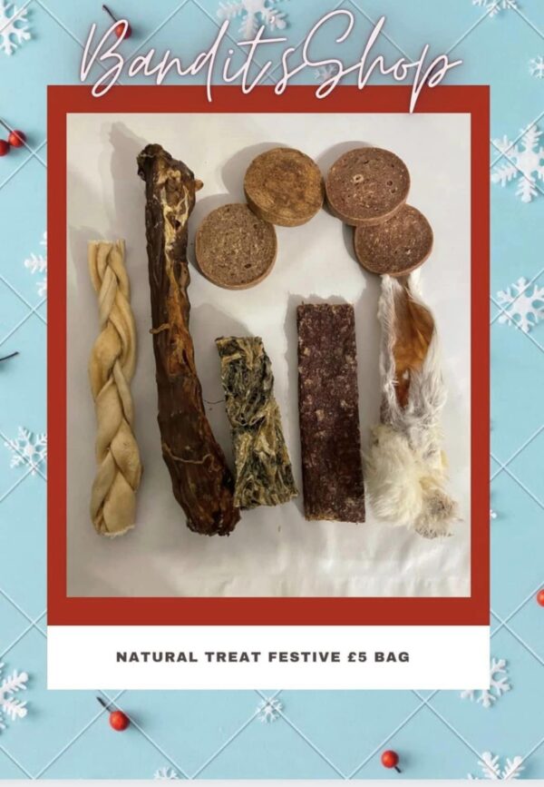 Natural treat festive bag