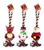 Christmas rope dog toy