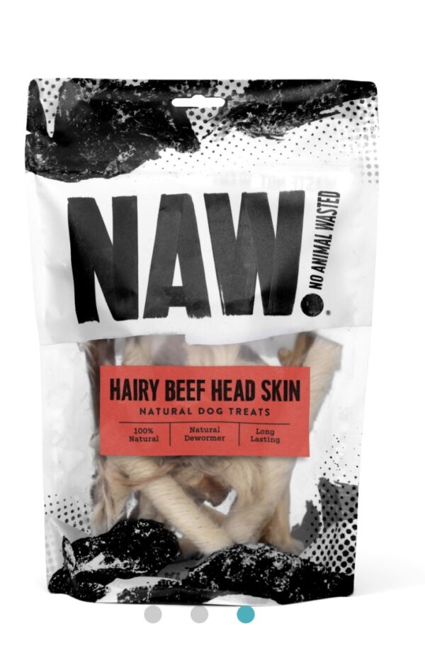 NAW beef head skin no hair