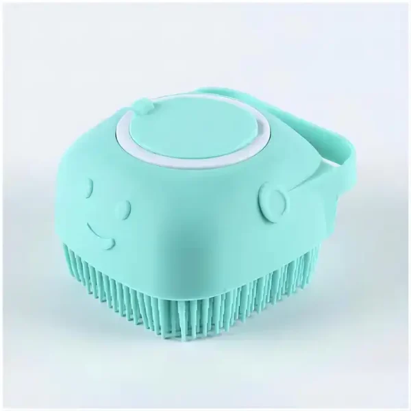 Pet shampoo brush