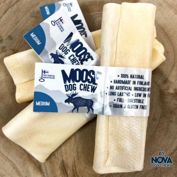 Rauh! Moose Roll Dog Chew Medium - Image 2