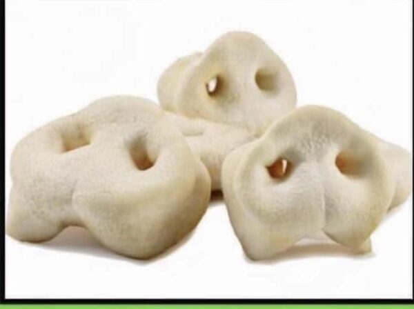 Smaller puffed pig snouts