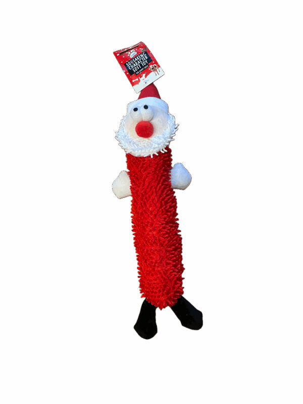 Pet Squeaking Soft santa