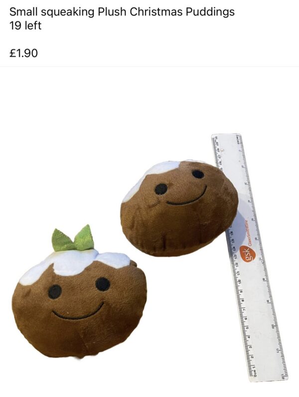 Plush Christmas Pudding