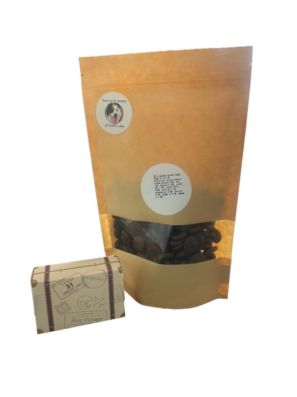 Feelwells Salmon and Trout working dog kibble grain free  per 200g - Image 2