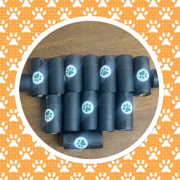 Biodegradable poo bags (10 bags in a roll)