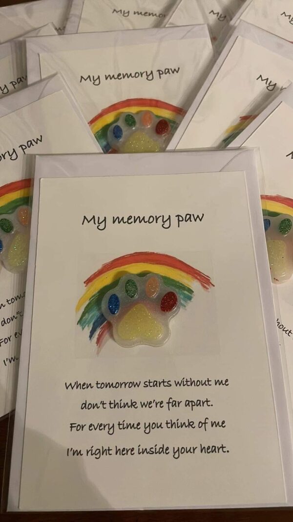 Memory paw cards