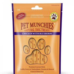 Pet munchies Chicken with Blueberries