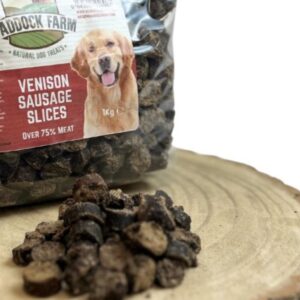 Venison sausage Slices per 100g