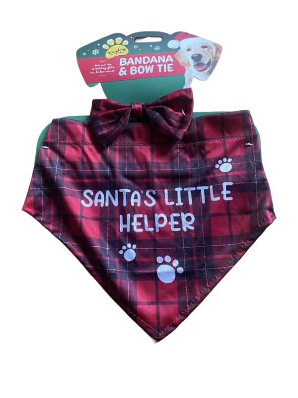 Pet Bandana and bow tie set