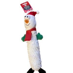 Pet Squeaking Soft Snowman