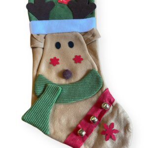 Character felt stocking - reindeer