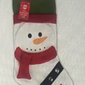 Character felt stocking - Snowman
