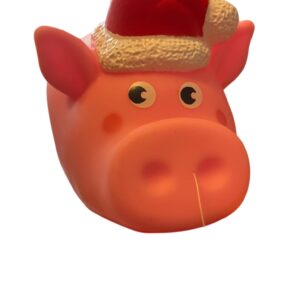 Large squeaking vinyl toy PIG