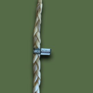 Giant buffalo collagen braid