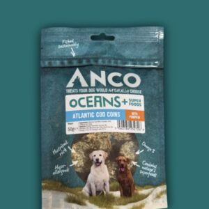 Cod coins with pumpkin