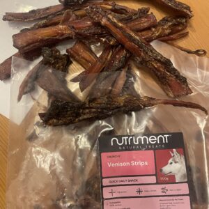Crunchy venison strips / 100g