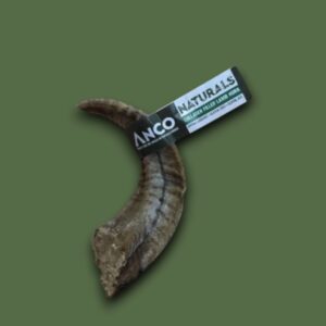 Collagen filled lamb horn