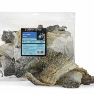 Giant fish skin flats 300g pack
